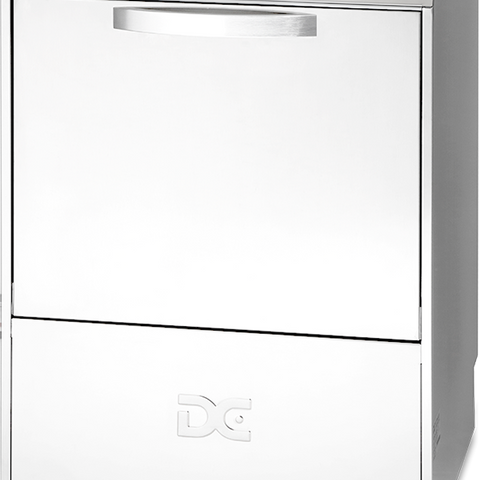 DC PD50AIS Premium Range 500mm Basket Frontloading Commercial Dishwasher with Break Tank & Integral Water Softener, 18 Plates