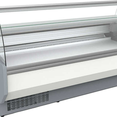 Coreco CVED-8-10-C Curved Glass Serveover, 1055mm