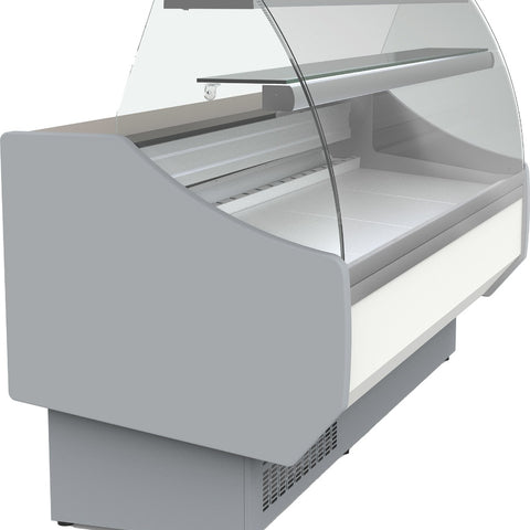 Coreco CVED-8-10-C Curved Glass Serveover, 1055mm