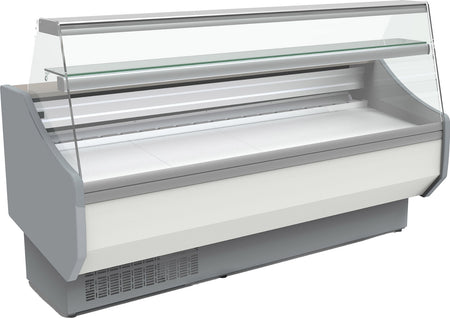 Coreco CVED-8-10-R Flat Glass Serveover, 1055mm