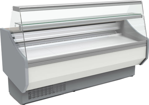 Coreco CVED-8-10-R Flat Glass Serveover, 1055mm