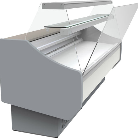 Coreco CVED-8-10-R Flat Glass Serveover, 1055mm
