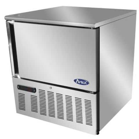 Atosa EBF05 5-Grid Stainless Steel Countertop Blast Chiller / Freezer, 25kg/15kg