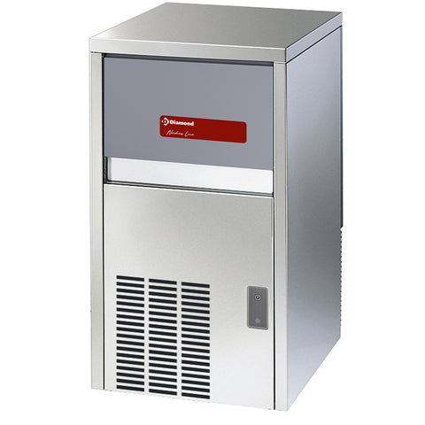 Diamond ICE30W-R2 Whole Cube Ice Maker, 29kg/24hrs / 9kg Water Storage