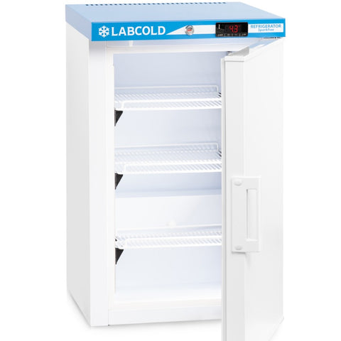 Labcold RLPR0217 Single Door Sparkfree Laboratory Undercounter Fridge, 66 Litres