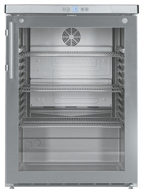 Liebherr FKUv 1663 Glass Single Door Undercounter Fridge, 141 Litres