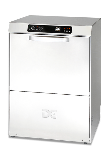 DC SD50AIS Standard Range 500mm Basket Frontloading Commercial Dishwasher with Break Tank & Integral Water Softener, 18 Plates