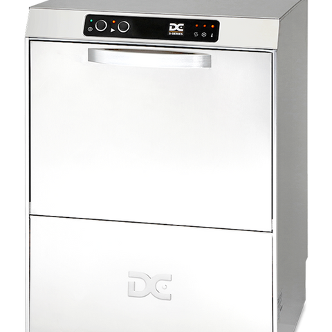 DC SD50A Standard Range 500mm Basket Frontloading Commercial Dishwasher with Break Tank, 18 Plates
