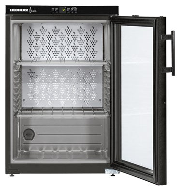 Liebherr WKB 1812 Black Undercounter Wine Cooler, 135 Litres