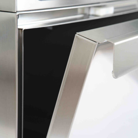 Adler AD40GL 400mm Basket Glasswasher with Gravity Drain & Chemical Pump, 16 Pint Capacity