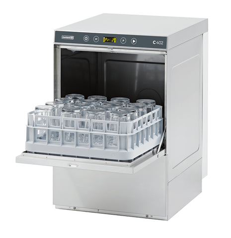 Maidaid C40D Undercounter Glasswasher with 390mm Basket & Drain Pump