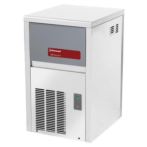 Diamond ICE22WX-R2 Whole Cube Ice Maker, 22kg/24hrs / 4kg Water Storage