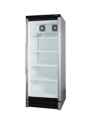 Vestfrost M 150 Glass Single Door Upright Fridge, 306 Litres