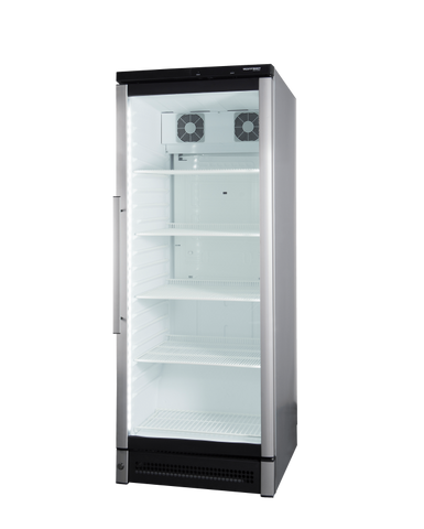 Vestfrost M 150 Glass Single Door Upright Fridge, 306 Litres