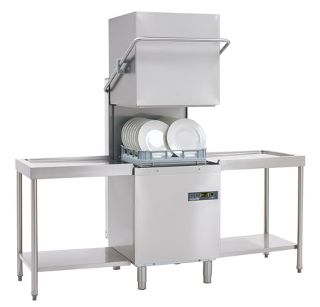 Maidaid C201D Passthrough Hood Type Dishwasher 500mm Basket