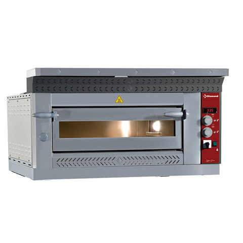 Diamond LD6/35-N Electric Single Deck Pizza Oven, 6 x ø350mm Pizzas