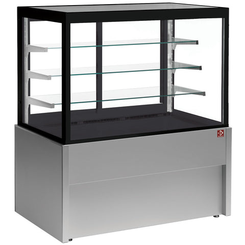 Diamond CB12V-G5/P2 Grey Patisserie Refrigerated Display Counter