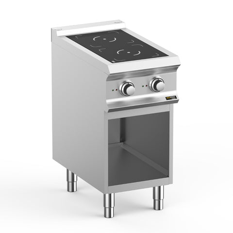 Hobart Ecomax HEIN74A 2 Plate Induction Hob on Open Cupboard, 2 x 3.5kW