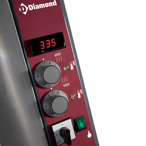 Diamond LD6/35-N Electric Single Deck Pizza Oven, 6 x ø350mm Pizzas