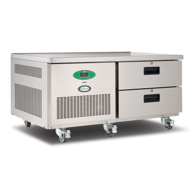 Foster LL2/1HD/14-114 2 Drawer Low Level Stainless Steel Refrigerated Counter, 140 Litres