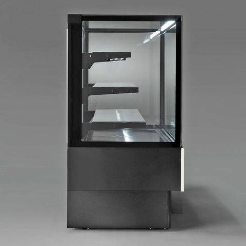 Sterling Pro EVOK180-BLACK-R290A Black Patisserie Counter, 1800mm