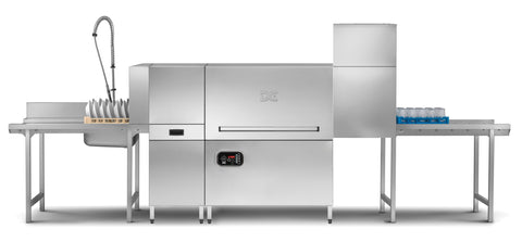 DC DCX500A Rack Conveyor Range 500mm Basket Passthrough Commercial Dishwasher - 18 Plates
