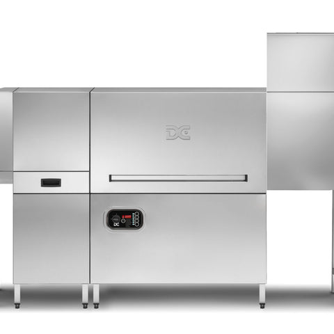 DC DCX500A Rack Conveyor Range 500mm Basket Passthrough Commercial Dishwasher - 18 Plates