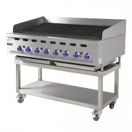Hobart BCB1200-1 Bonnet 1200mm Gas Charbroiler, 29.6kW