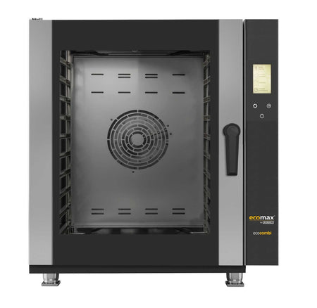 Hobart Ecomax HECMFE10 Full Touch Electric 10 x 1/1GN Grid Combi Oven, 18.5kW