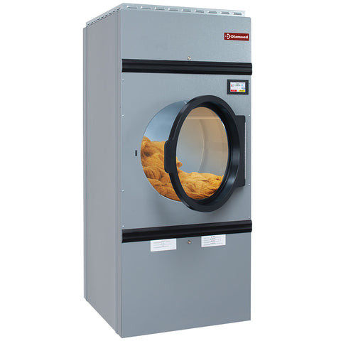 Diamond DSE-10/TS Electric Rotary Dryer with Alternate Rotation Touch Screen, 10kg