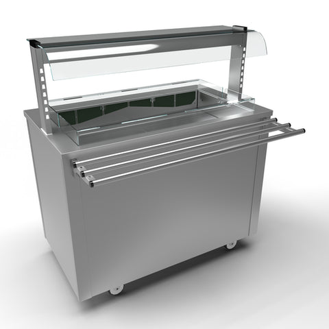 Moffat Versicarte Pro VC3RWLGTR Refrigerated Well with Open Front Gantry & Tray Rail Package