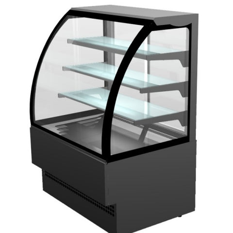 Sterling Pro EVO180-BLACK Patisserie Counter, 1800mm