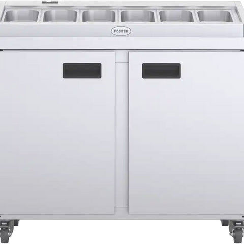 Foster FPS2HR/15-151 2 Door Refrigerated Preparation Counter, 270 Litres