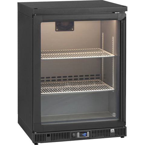 Gamko GF/100RG Right Hand Hinged Glass Single Door Froster, 50 Pint Glasses