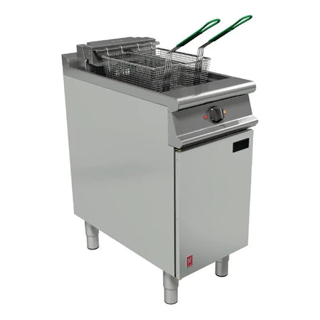 Falcon Dominator E3840 On Legs Commercial Electric Freestanding Fryer, Single Pan, Twin Basket