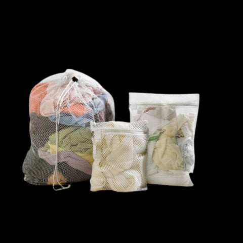 Laundry Mesh Bag, 64x84cm with Zip Closure